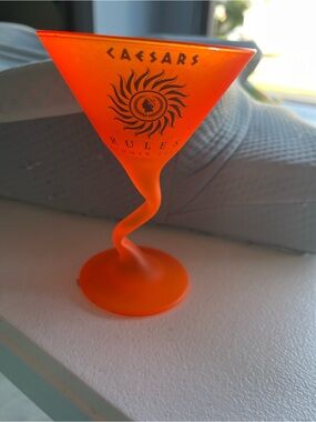 Two Mini Martini Glass - Home Art Accent